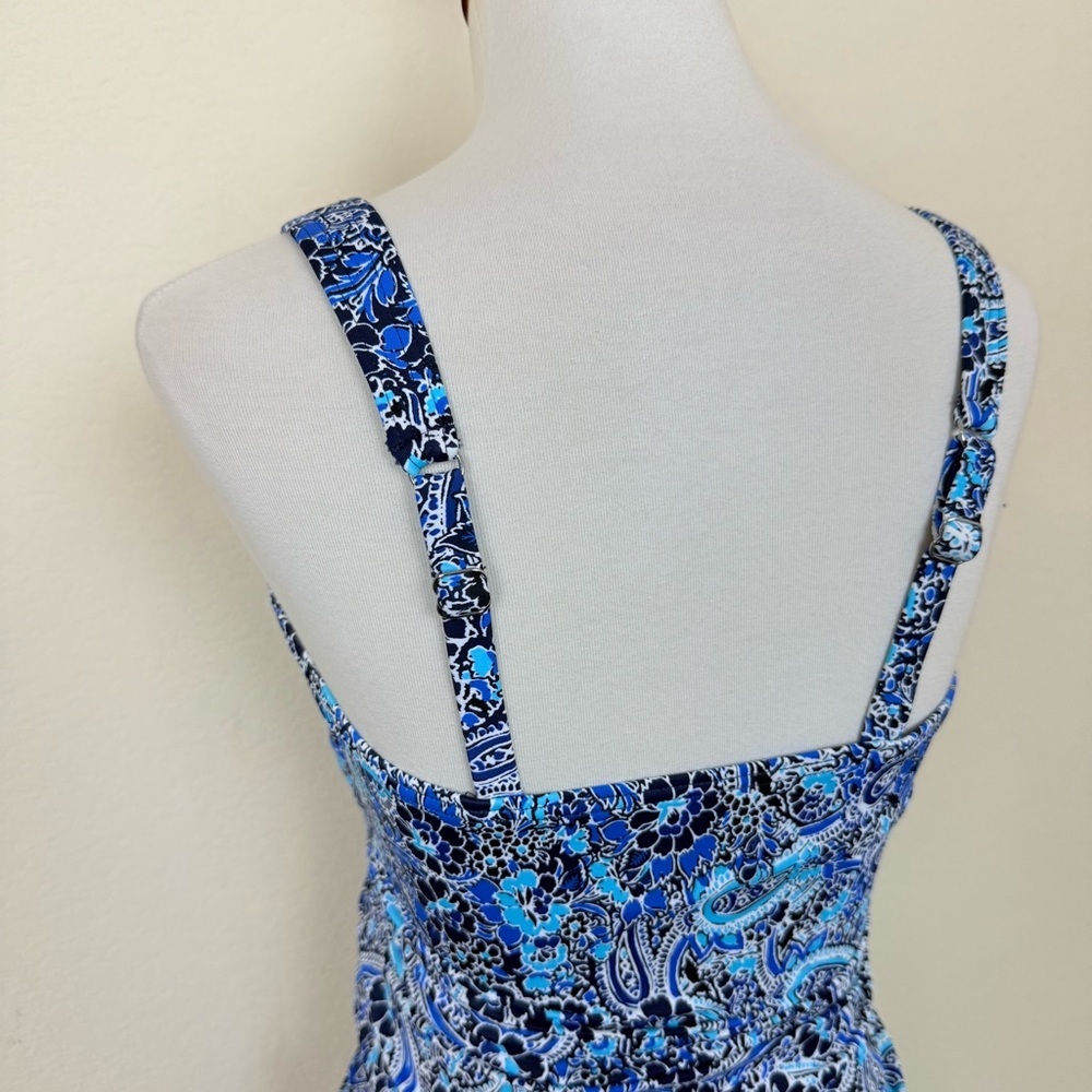 Miraclesuit x Talbots‎ Sanibel Medallion Tapestry Tankini and Skirt Swim Set - Picture 10 of 16